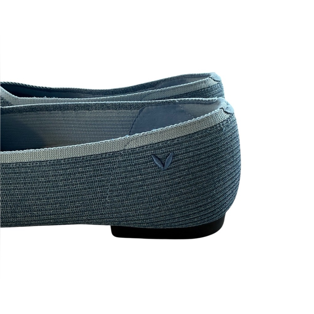 Vivaia Margot Women’s Shoes Slip On Square Toe Light Blue - Picture 4 of 5